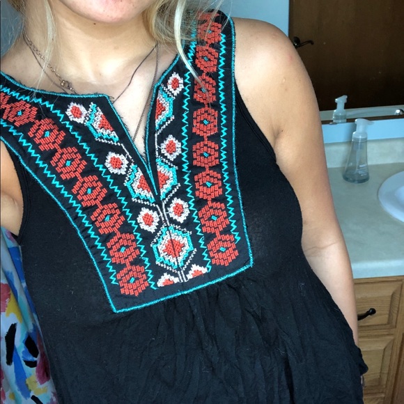 BOHO flowy tank - Picture 2 of 4